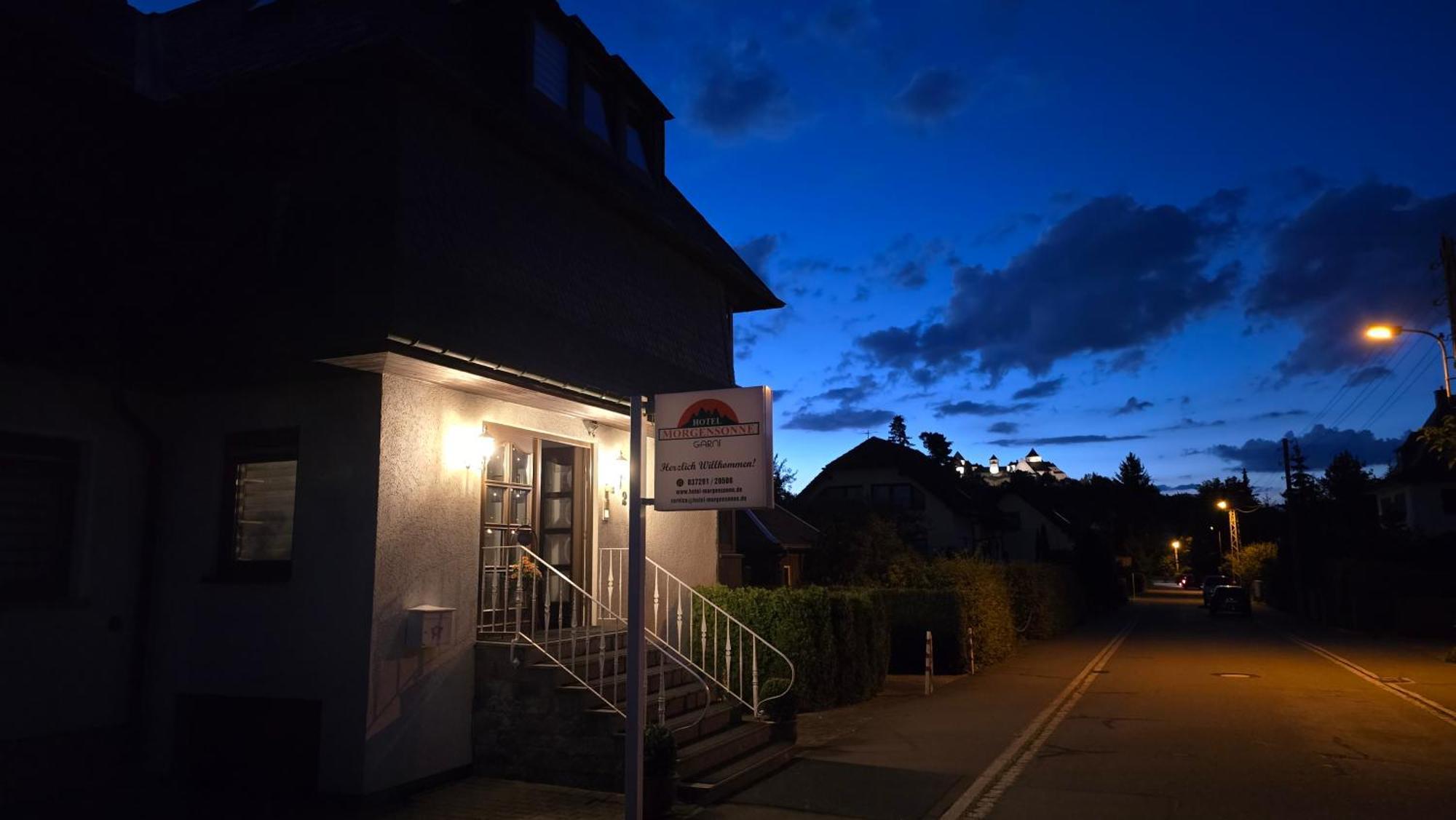 Hotel Morgensonne Augustusburg Exterior foto